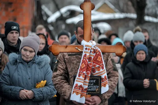 На Волині попрощались із загиблим захисником  Максимом Багнюком (фото)