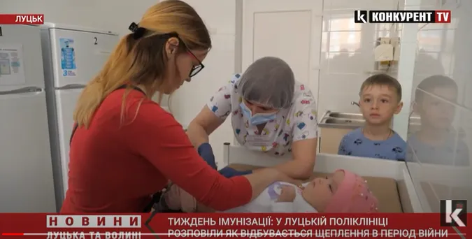 Навіть в умовах війни інфекції не зникають: лучан закликають робити щеплення (відео)