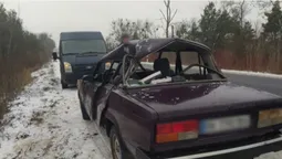 На виїзді з Володимира сталися одразу три ДТП (фото, відео)