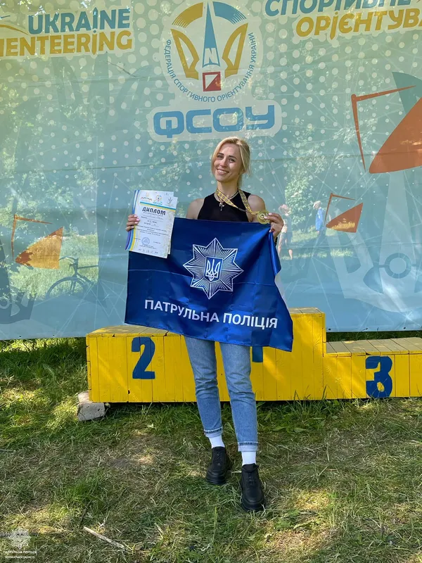 Волинська патрульна – майстер спорту України зі спортивного орієнтування (фото)