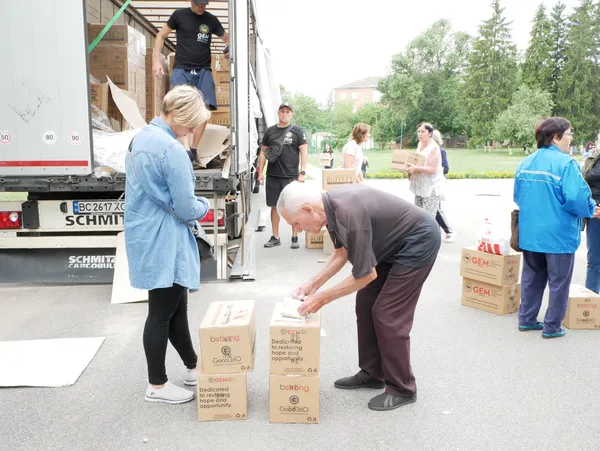 Global Empowerment Mission actively helps Ukrainians in Sumy region