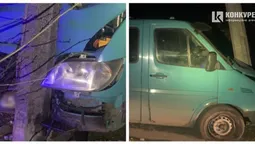 На Волині п'яна дитина вкрала лавету і влупилась нею у стовп (фото)