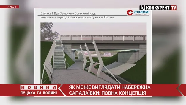 ⚡️ Як може виглядати набережна Сапалаївки: повна концепція (багато фото, відео)