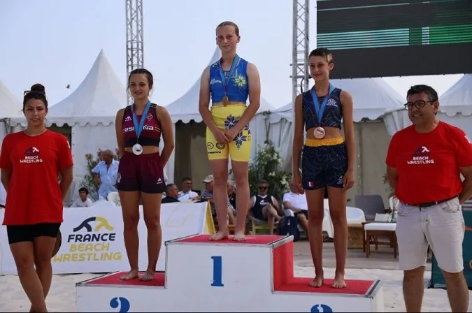 Волинська спортсменка виборола «золото» на чемпіонаті Європи з пляжної боротьби