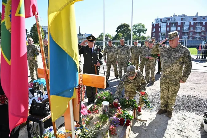 Прикордонники Західного кордону вшанували пам'ять полеглих Героїв (фото)