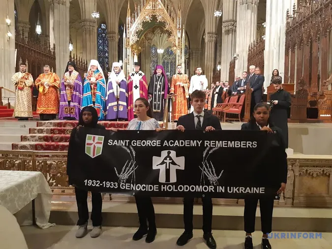 У Нью-Йорку провели літургію за жертвами Голодомору (відео)