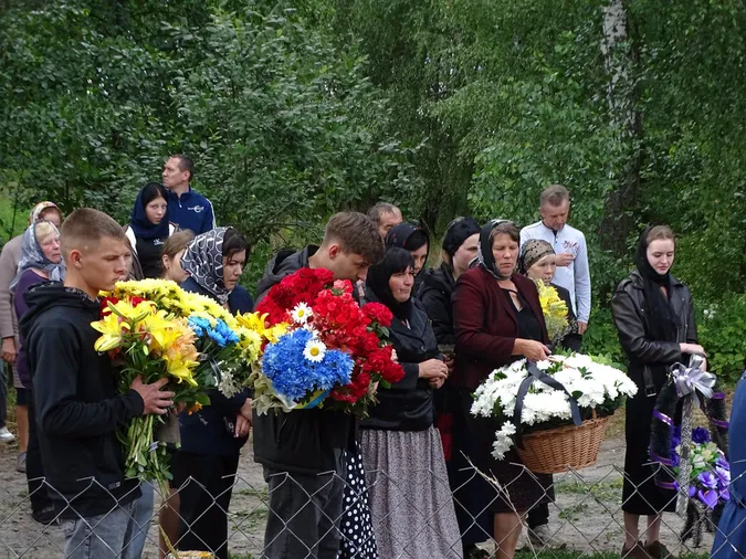Турійщина попрощалася із Захисником України Валерієм Кікавським