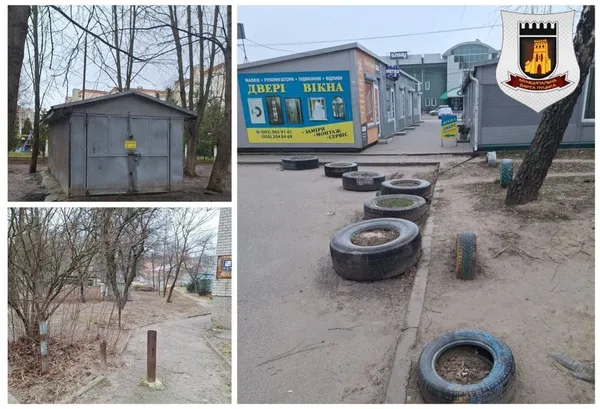 Муніципали знайшли у Луцьку «незаконні конструкції та споруди» (фото)