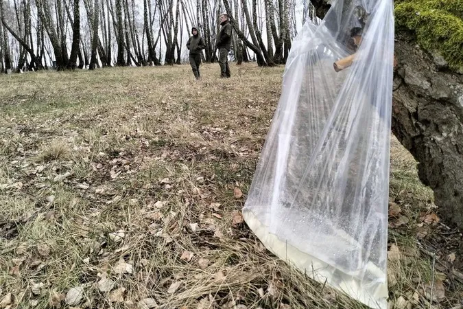 Як правильно збирати березовий сік: поради волинських лісівників