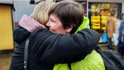 У Луцьку зустріли звільнену з полону військовослужбовицю Аллу Сенченко (фото)