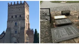 Із Луцького замку демонтували охоронні дошки радянського періоду (фото)