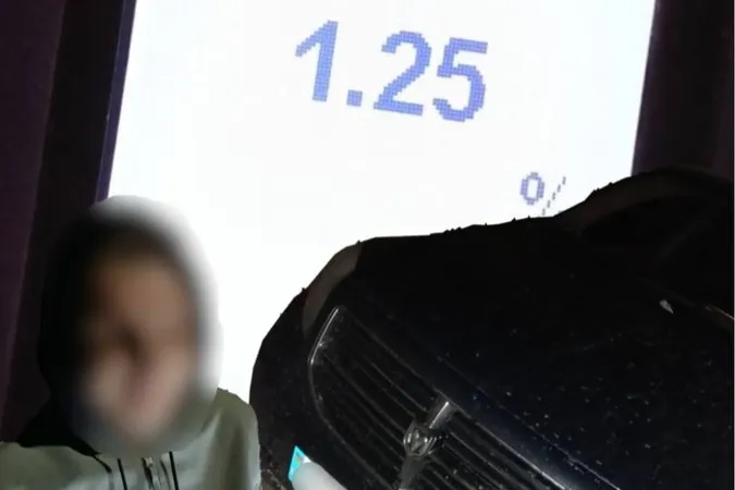 Вдруге «під градусом» за рік: у Луцьку патрульні спіймали водія