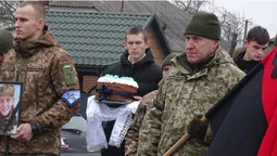 Волинь попрощалась із загиблим воїном Максимом Воробеєм (відео)
