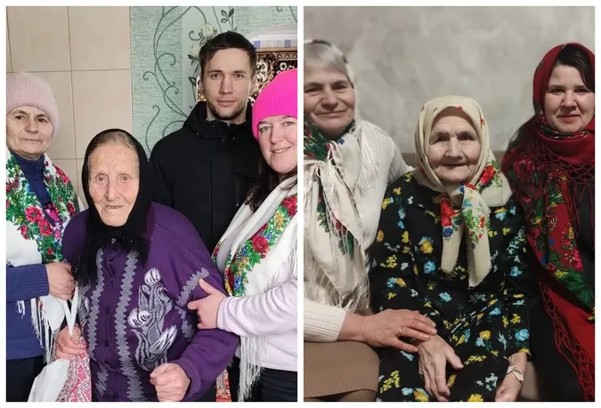 На двох – 188 років: у громаді на Волині привітали довгожительок