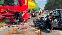 Моторошна трагедія: під колесами бензовоза на Волині загинув водій з Рівненщини (фото)
