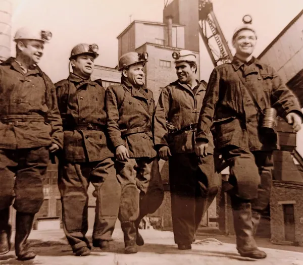 Передовики шахти № 9 Нововолинська. 1968 р.