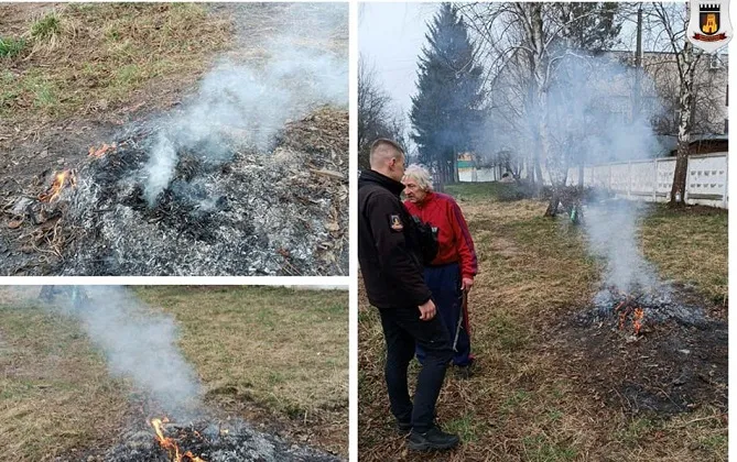 У Луцьку муніципали зловили палія сухої трави