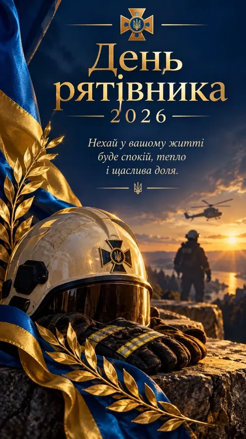 День рятівника 2026: красиві листівки та щирі привітання