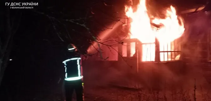 На Волині за тиждень у пожежах загинули двоє людей (фото)