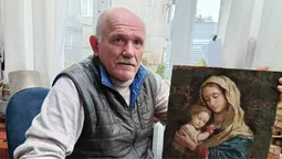 Зброю змінив на пензель: історія 57-річного добровольця з Волині (фото)
