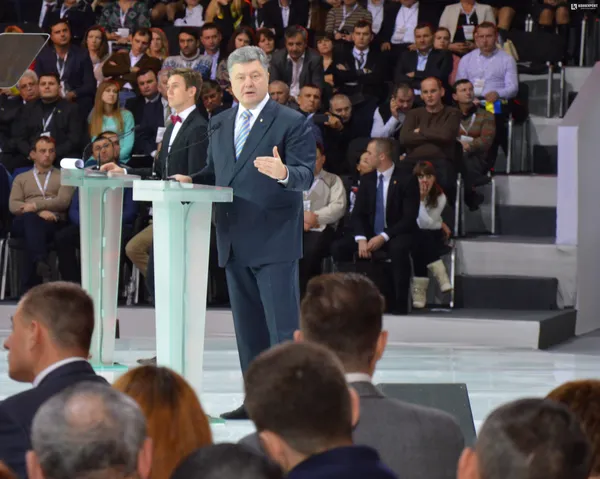 Президент виступав майже годину