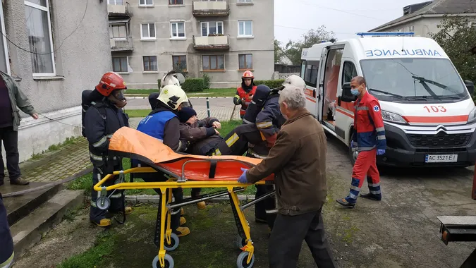 Надзвичайники підняли на ноги Маневицьку РДА (фото)