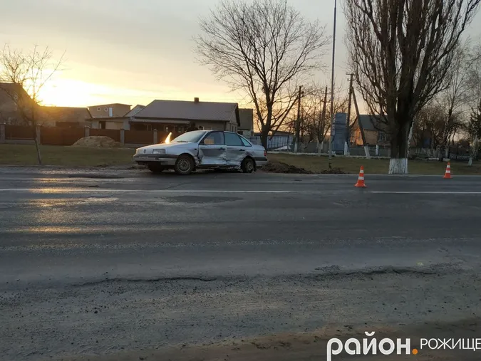 У Кременці сталася ДТП за участі «євроблях» (фото)