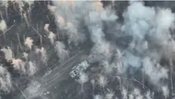 Волинські тероборонівці знищили відразу два ворожих БТР-82А (відео)