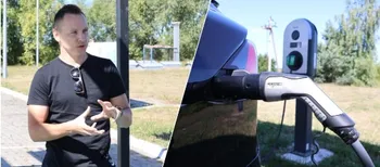 Заряджає електромобілі від сонця: ветеран з Волині відкрив власну справу завдяки гранту (фото)