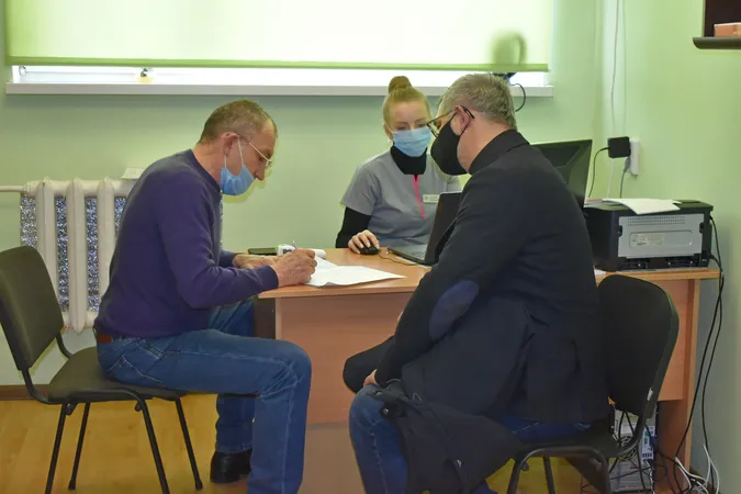 На Волині вакцинували ветеранів АТО/ООС (фото)