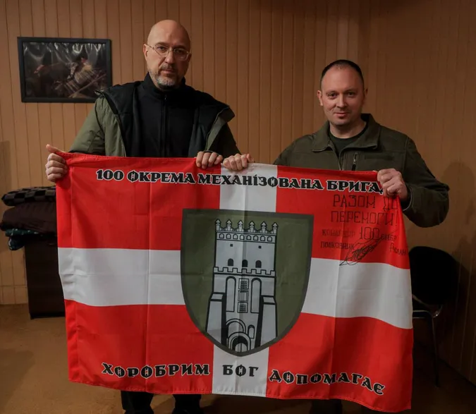 Шмигаль відвідав командний пункт волинської бригади