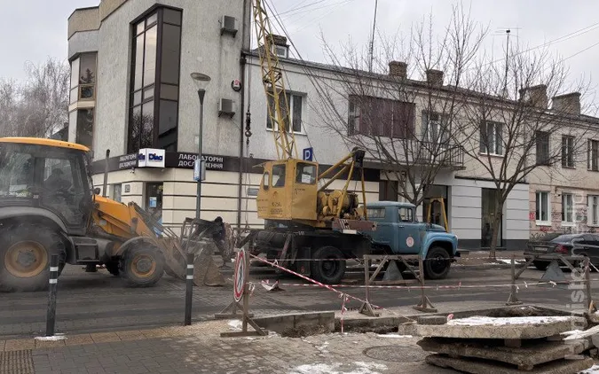 У Луцьку на проспекті Волі кілька будинків залишаться без тепла