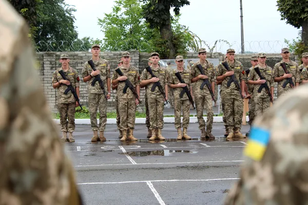 Перші курсанти луцького «політеху» склали присягу (фото)