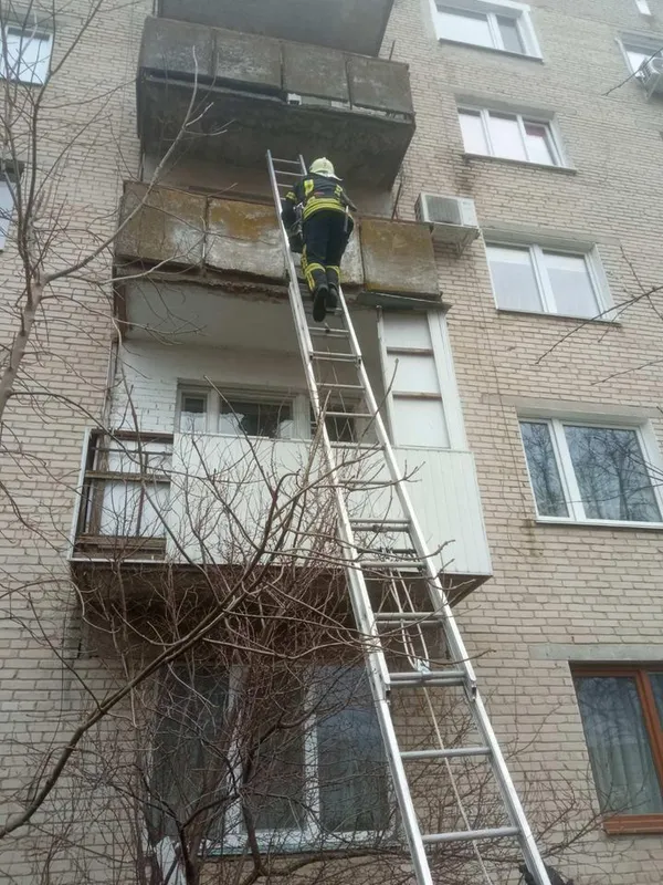 Двері зачинились, а на вогні – сковорідка: у Володимирі рятувальники визволяли з квартири дитину (фото)
