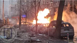 Ворог вдарив по Києву «Кинджалами» та «Іскандерами» (фото)