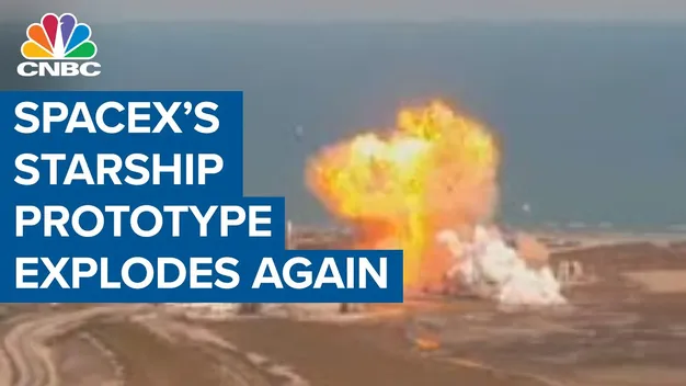 Прототип корабля для міжпланетних подорожей від SpaceX розбився при посадці (відео)