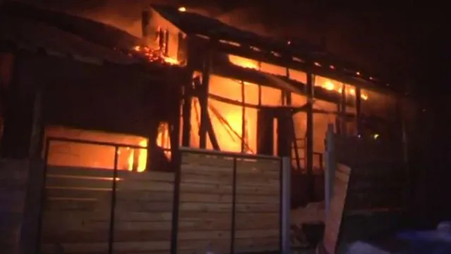 У Турійському районі загорівся житловий будинок