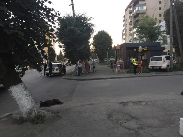 Аварія на Ковельській: авто «вилетіло» на тротуар і травмувало дитину (фото)