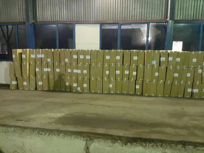 На Волині затримали найбільшу партію контрабандних сигарет (фото, відео)