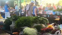 На ринку в Ковелі облаштували безплатні місця для торгівлі сільгосппродукцією (фото)