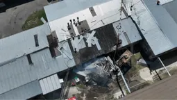 У Володимирському районі горіло велике підприємство (фото)