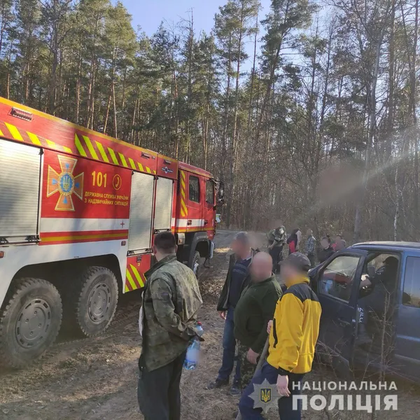 Під Луцьком зловили палія, який спричинив пожежу на площі 10 гектарів (фото)