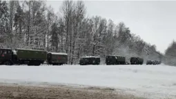Білоруські війська, які були на кордоні з Україною, повертаються на базу (фото)