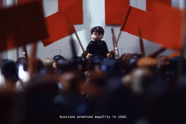 Школяр за допомогою Lego створив мультфільм про Василя Стуса (фото, відео)