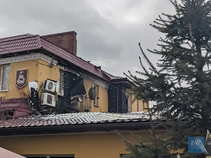 У Володимирі горів ресторан (фото)