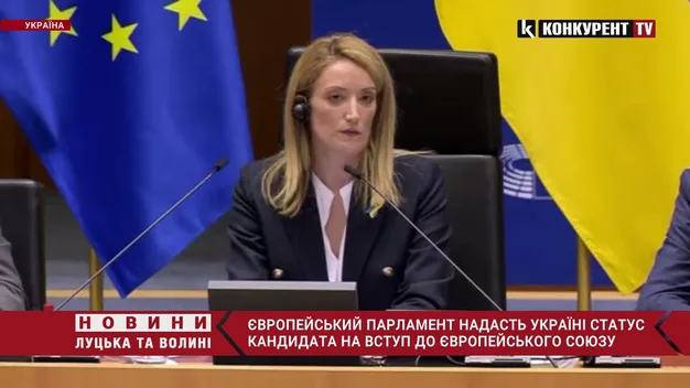 Європарламент рекомендував надати Україні статус кандидата на вступ до ЄС (відео)