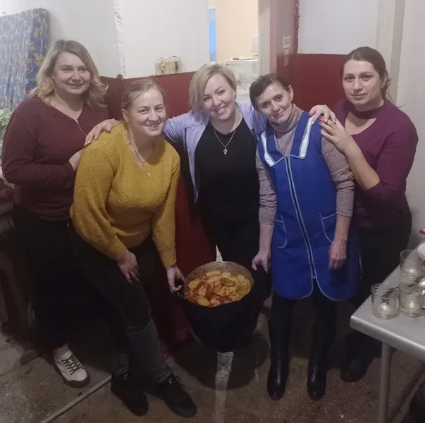 На Волині кутю та різдвяні гостинці для односельців на передову готували усім селом (фото)
