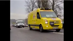 У Нововолинську зустріли кортеж із загиблими Героями (відео)