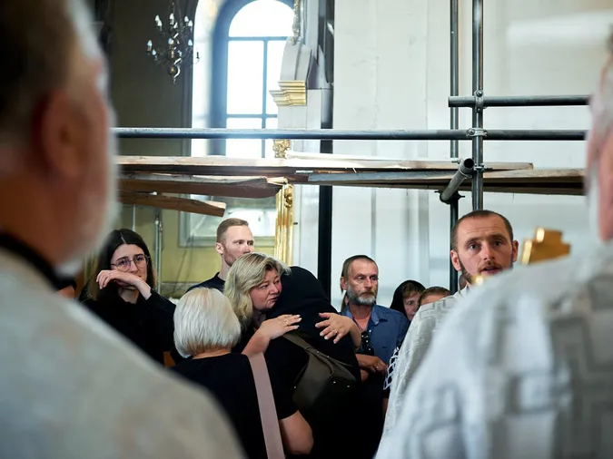 У Луцьку попрощалися з художником Михайлом Штиком, який загинув на війні (фото, відео)