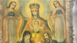 В «Ягодині» знайшли ікону ХІХ ст., яку везли до Польщі (фото)